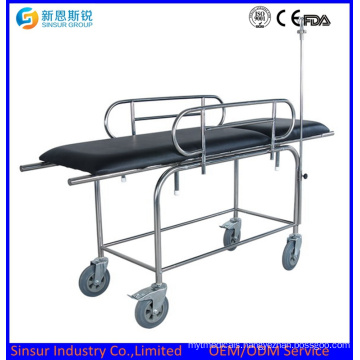 Medical Instrument Stainless Steel Multi-Function Hospital Transport Stretcher